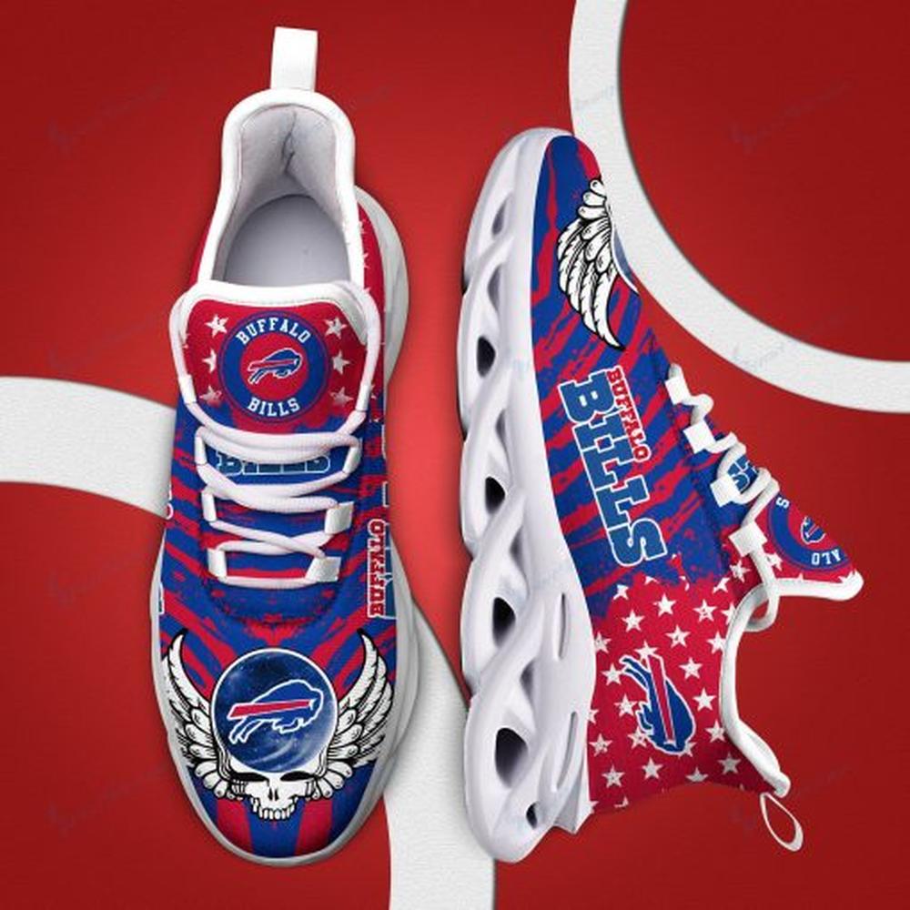 Ideafootwear Buffalo Bills Max Soul Shoes Sneakers For Men And Women 123