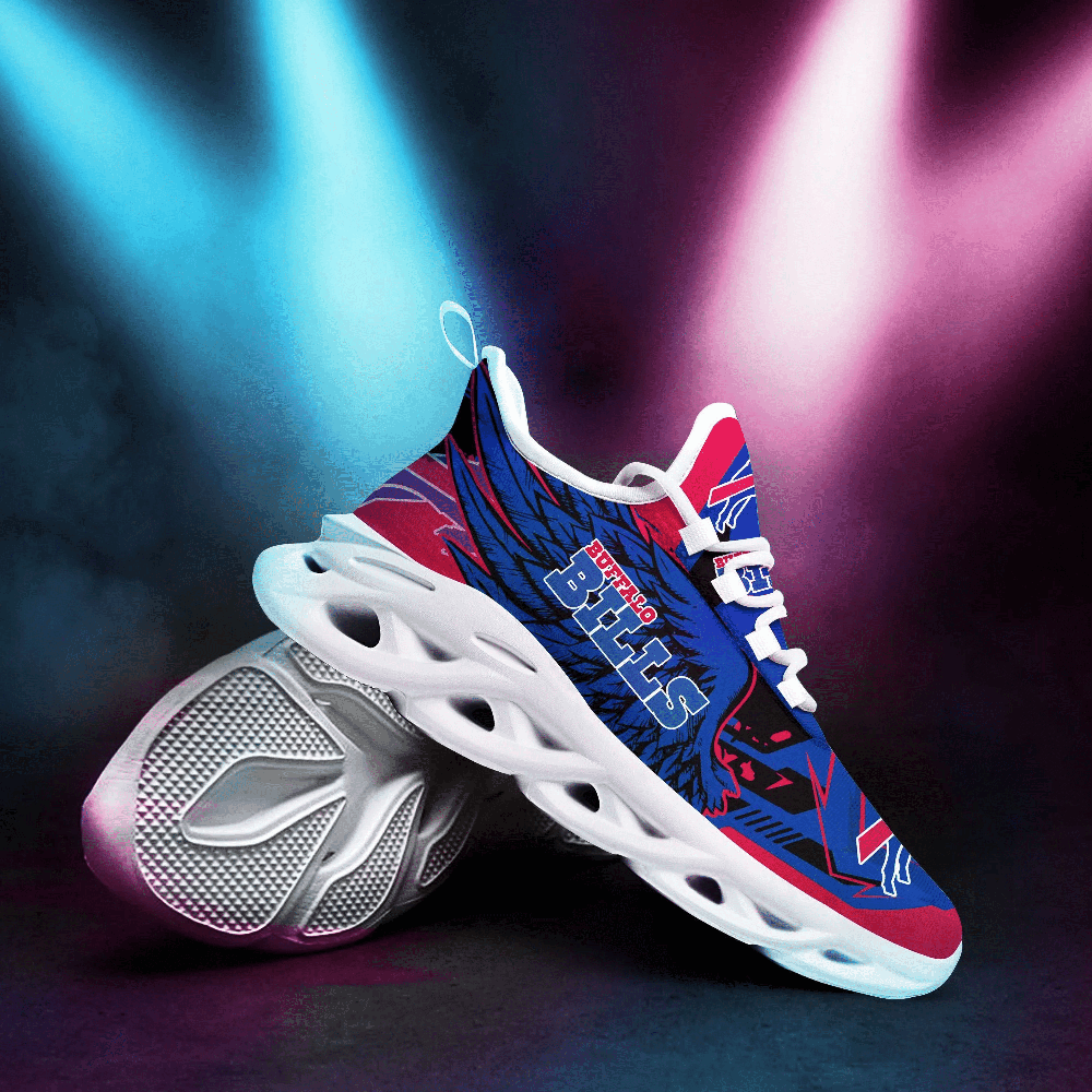 Ideafootwear Buffalo Bills Max Soul Shoes Sneakers For Men And Women 1