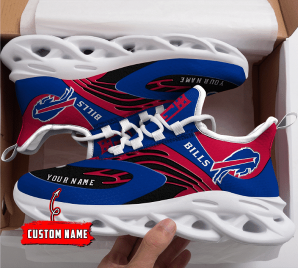 Ideafootwear Buffalo Bills Max Soul Shoes Sneakers For Men And Women 97