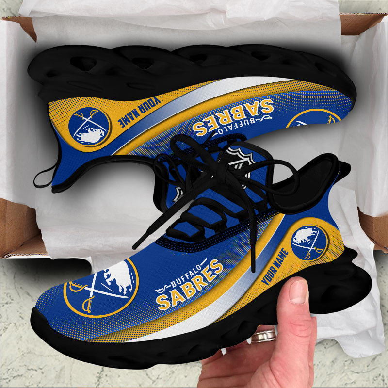 Ideafootwear Buffalo Sabres Max Soul Shoes Sneakers For Men And Women 1