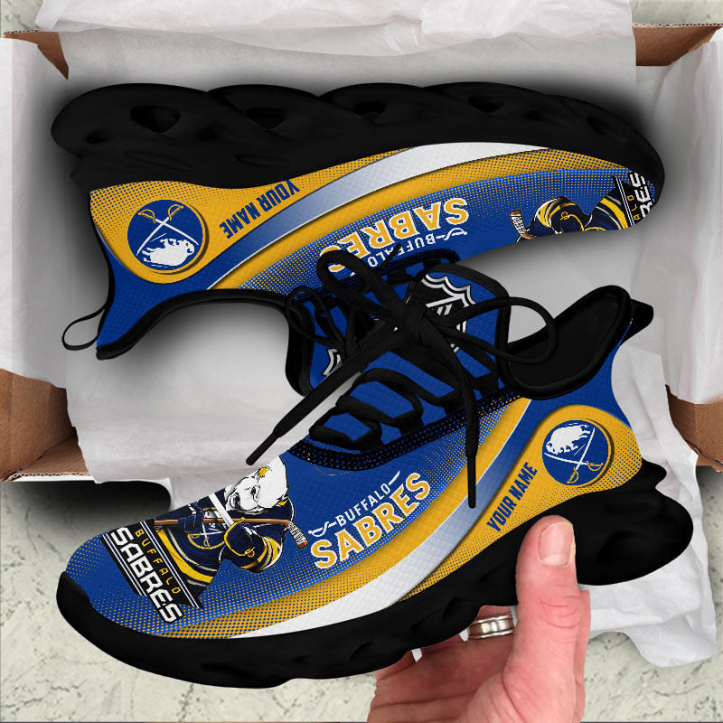 Ideafootwear Buffalo Sabres Max Soul Shoes Sneakers For Men And Women 2