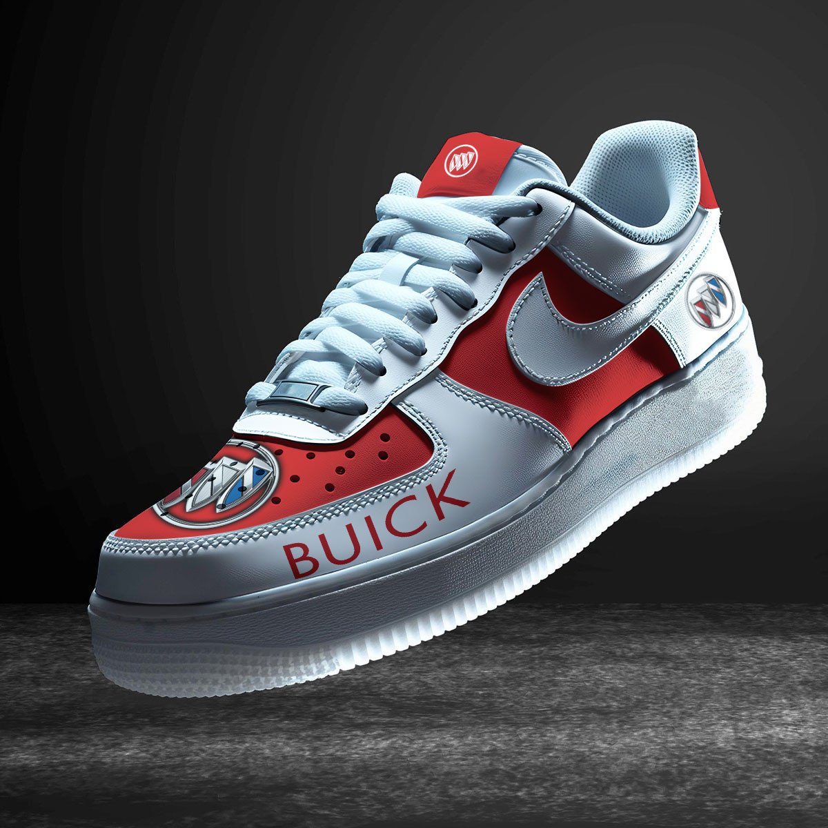 Ideafootwear Buick Air Low-Top Sneakers Shoes For Men And Women 2