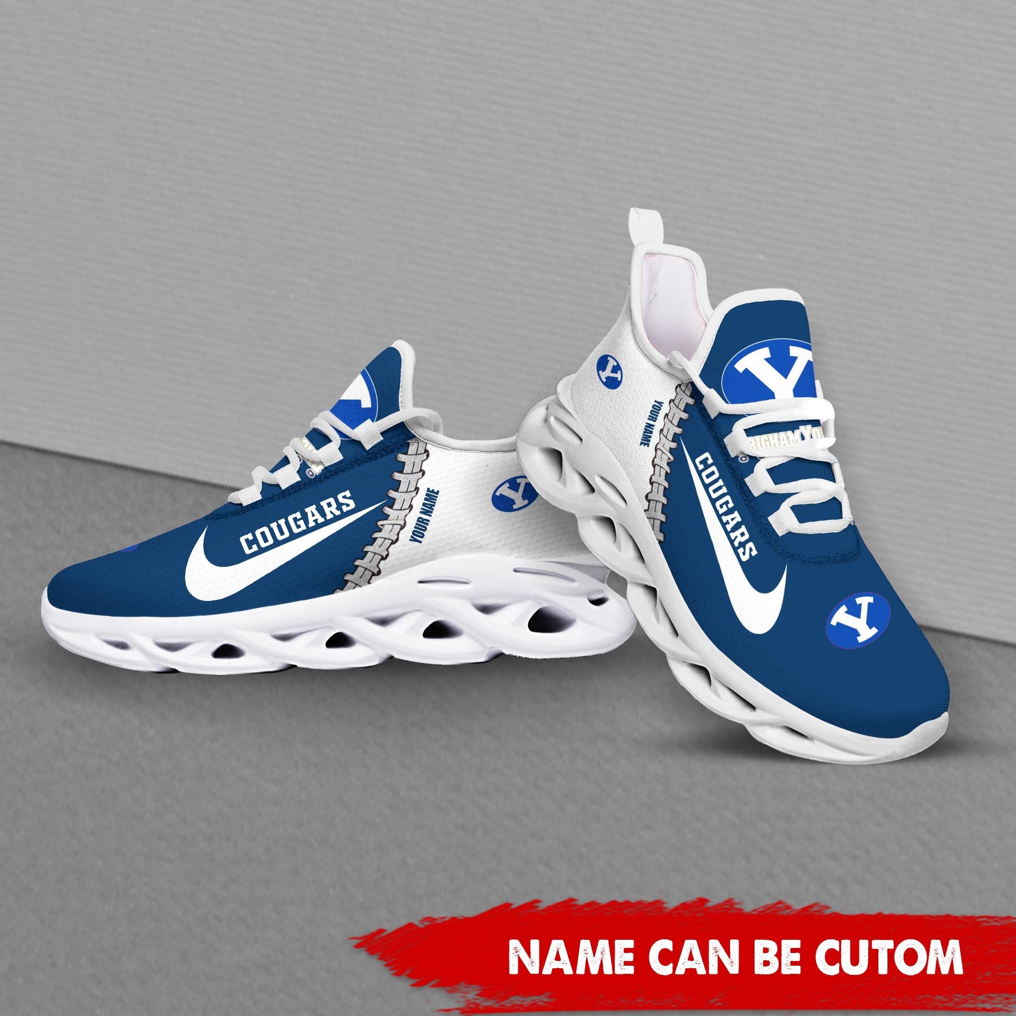 Ideafootwear BYU Cougars Max Soul Shoes Sneakers For Men And Women 1