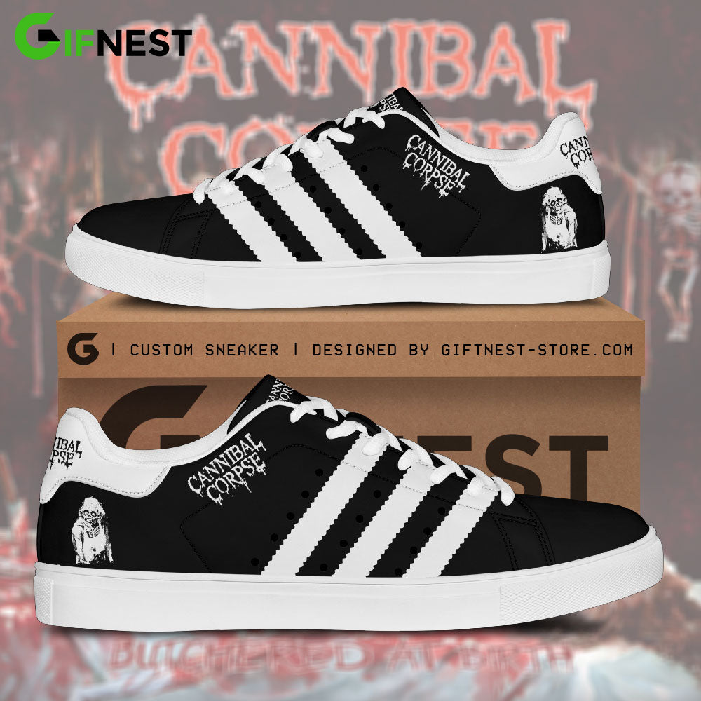 Ideafootwear Cannibal Corpse Skate Stan Shoes Sneakes For Men And Women 5