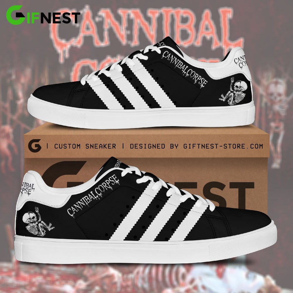 Ideafootwear Cannibal Corpse Skate Stan Shoes Sneakes For Men And Women 4
