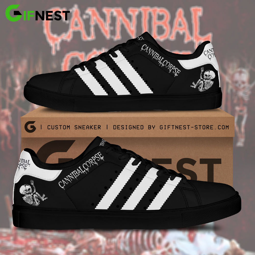 Ideafootwear Cannibal Corpse Skate Stan Shoes Sneakes For Men And Women 4