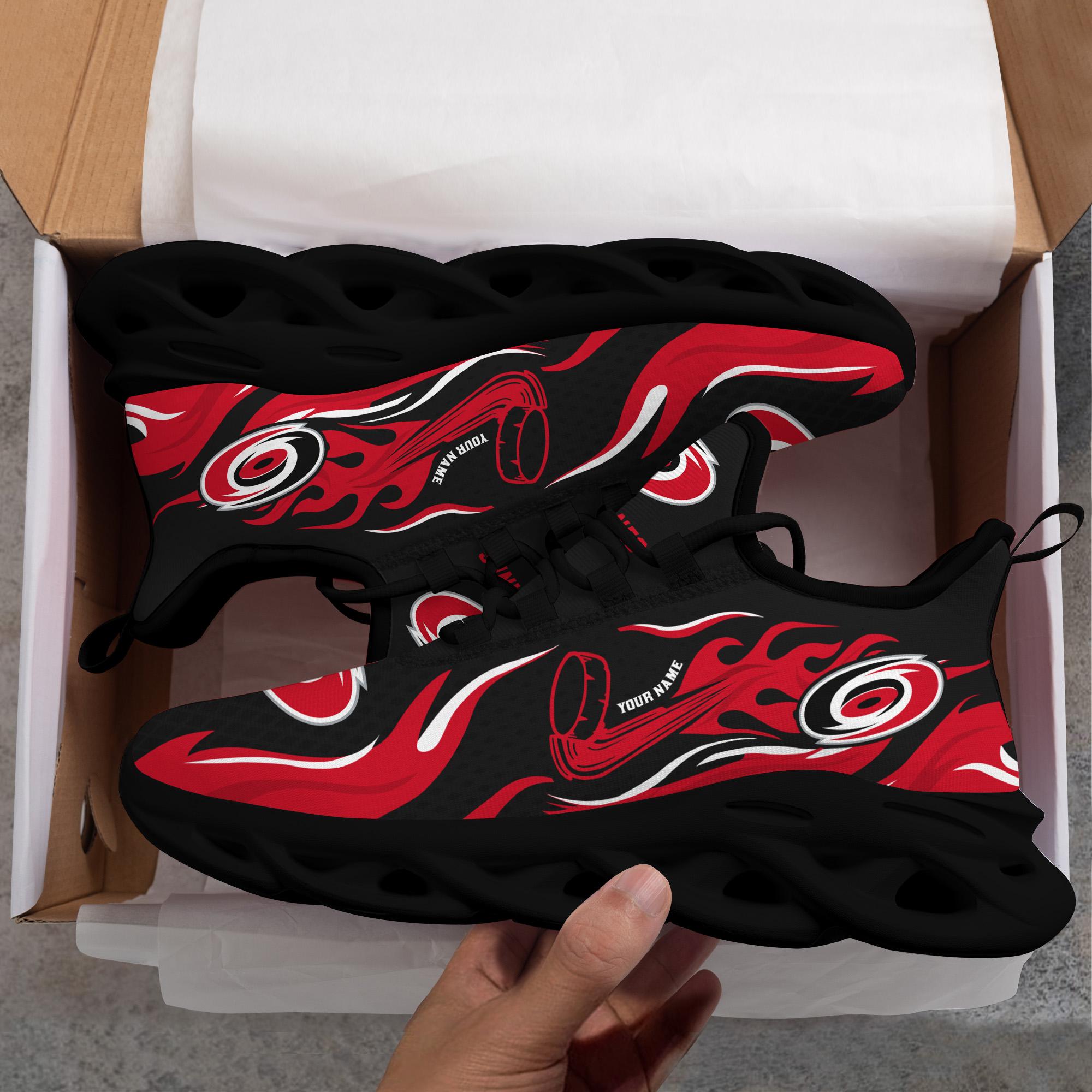 Ideafootwear Carolina Hurricanes Max Soul Shoes Sneakers For Men And Women 3