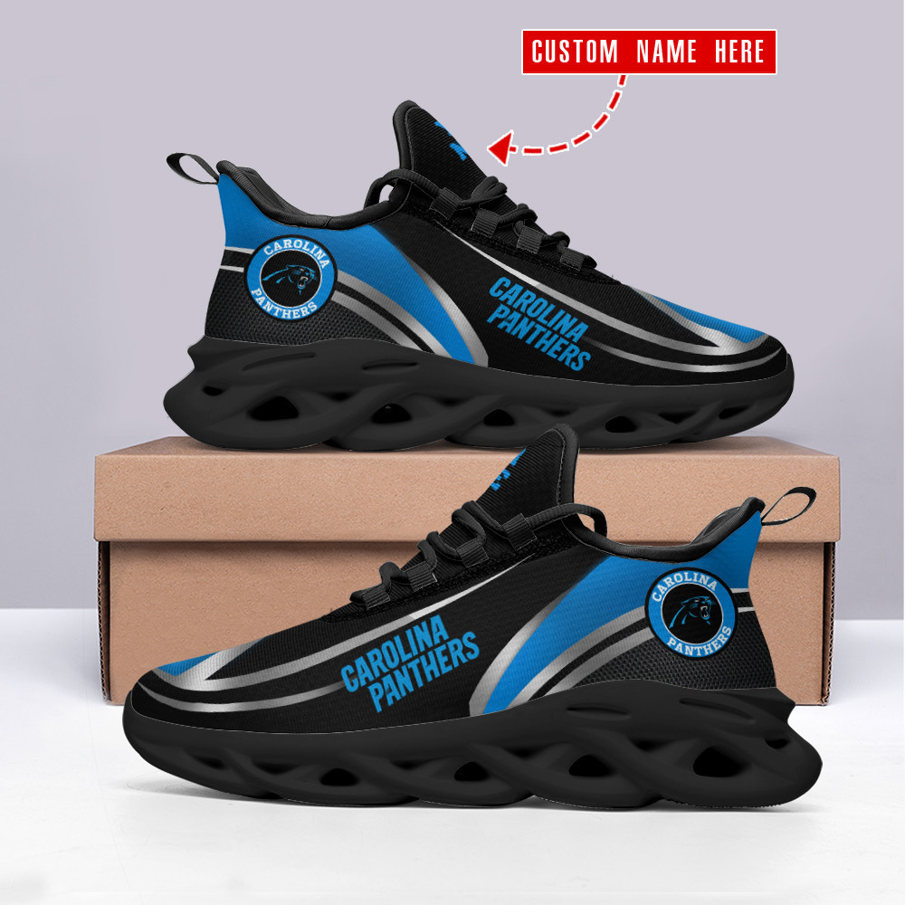 Ideafootwear Carolina Panthers Max Soul Shoes Sneakers For Men And Women 33