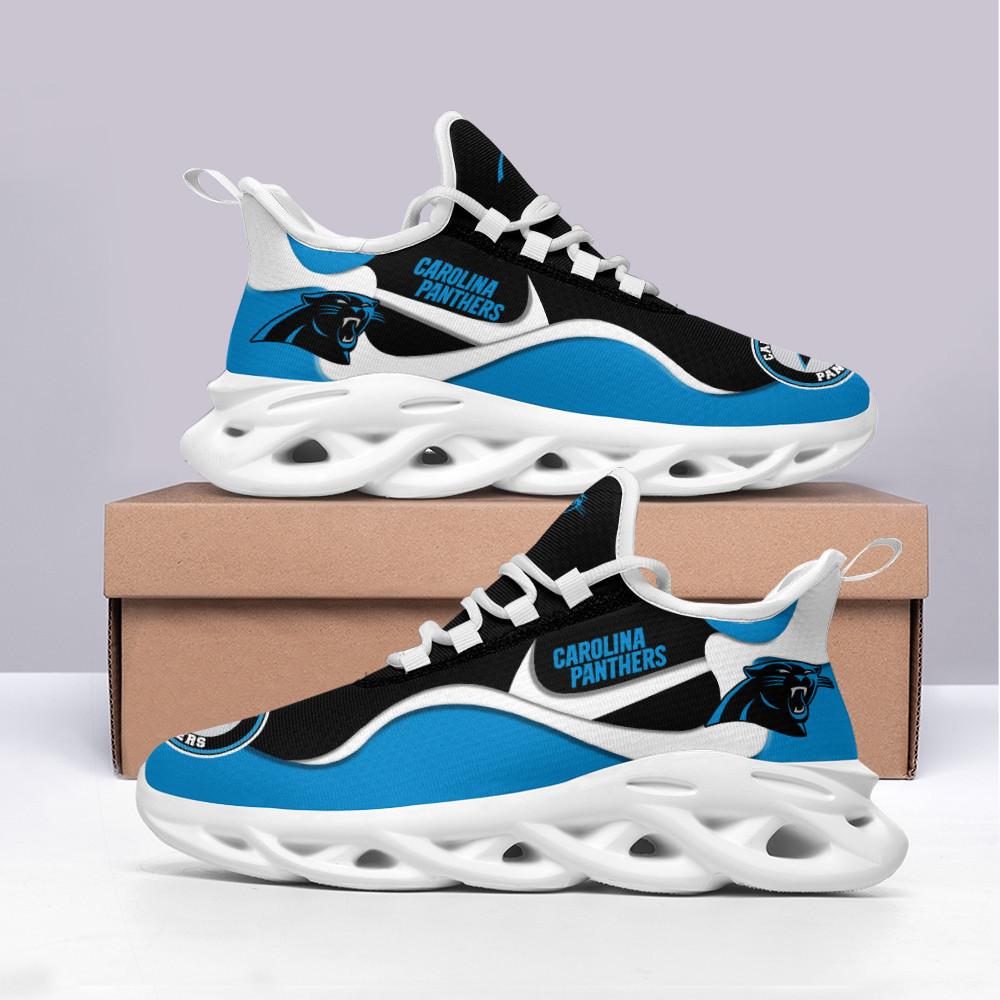 Ideafootwear Carolina Panthers Max Soul Shoes Sneakers For Men And Women 10