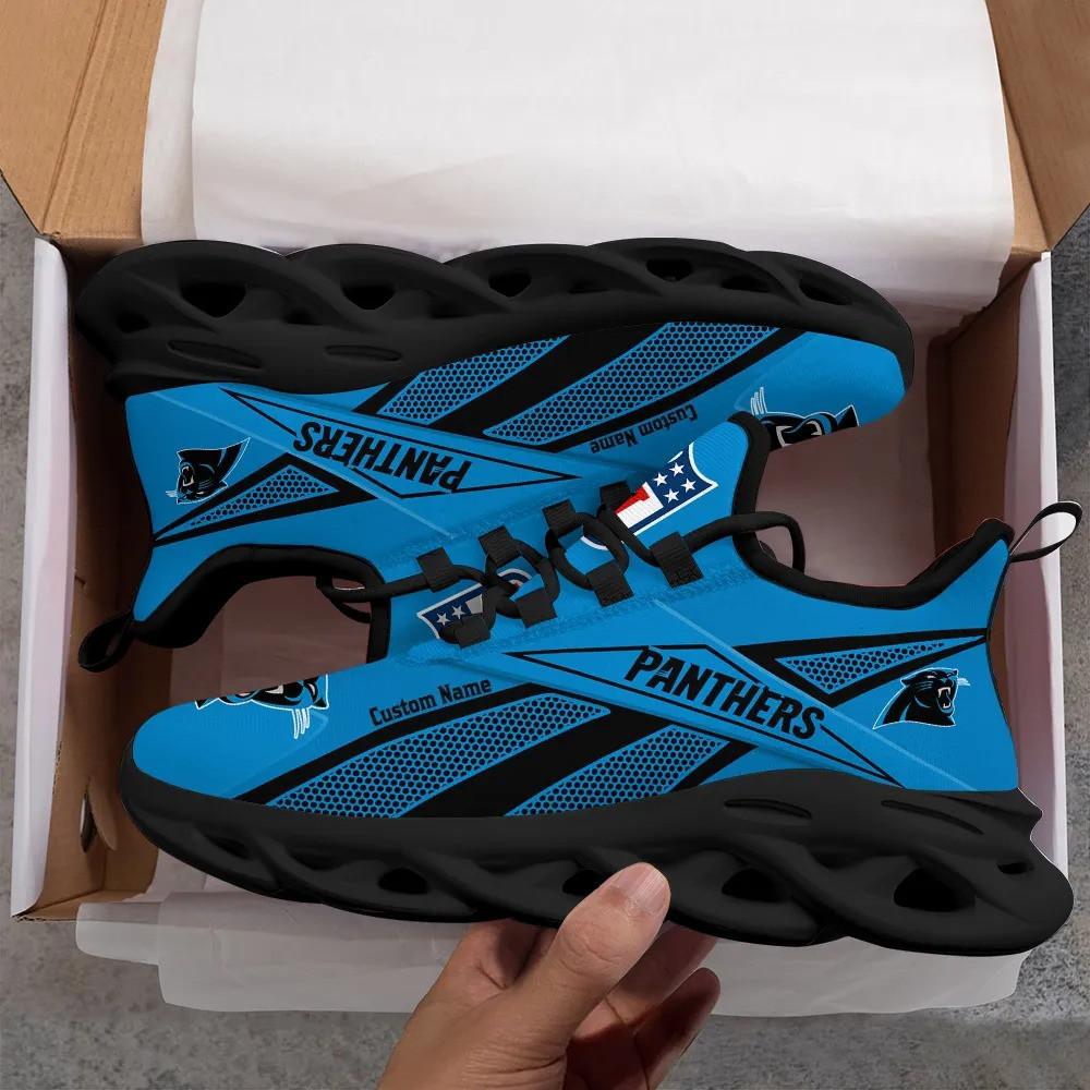 Ideafootwear Carolina Panthers Max Soul Shoes Sneakers For Men And Women 1