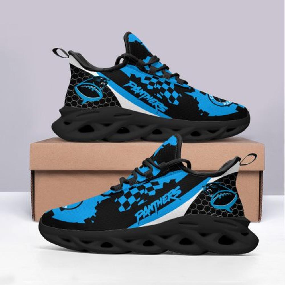 Ideafootwear Carolina Panthers Max Soul Shoes Sneakers For Men And Women 14