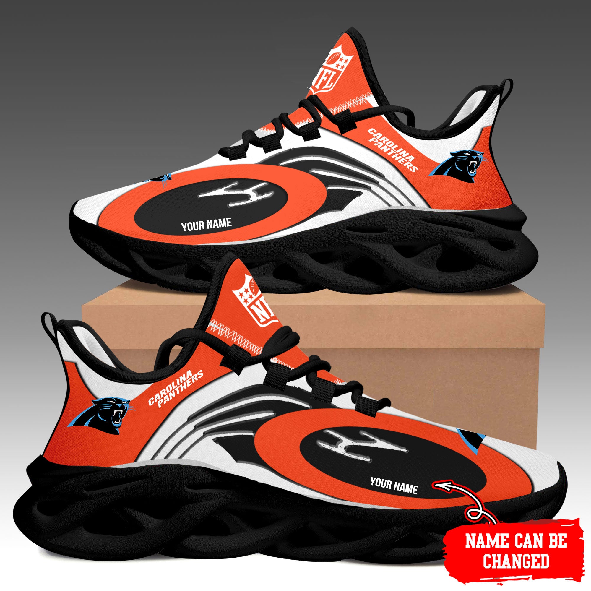 Ideafootwear Carolina Panthers Max Soul Shoes Sneakers For Men And Women 30