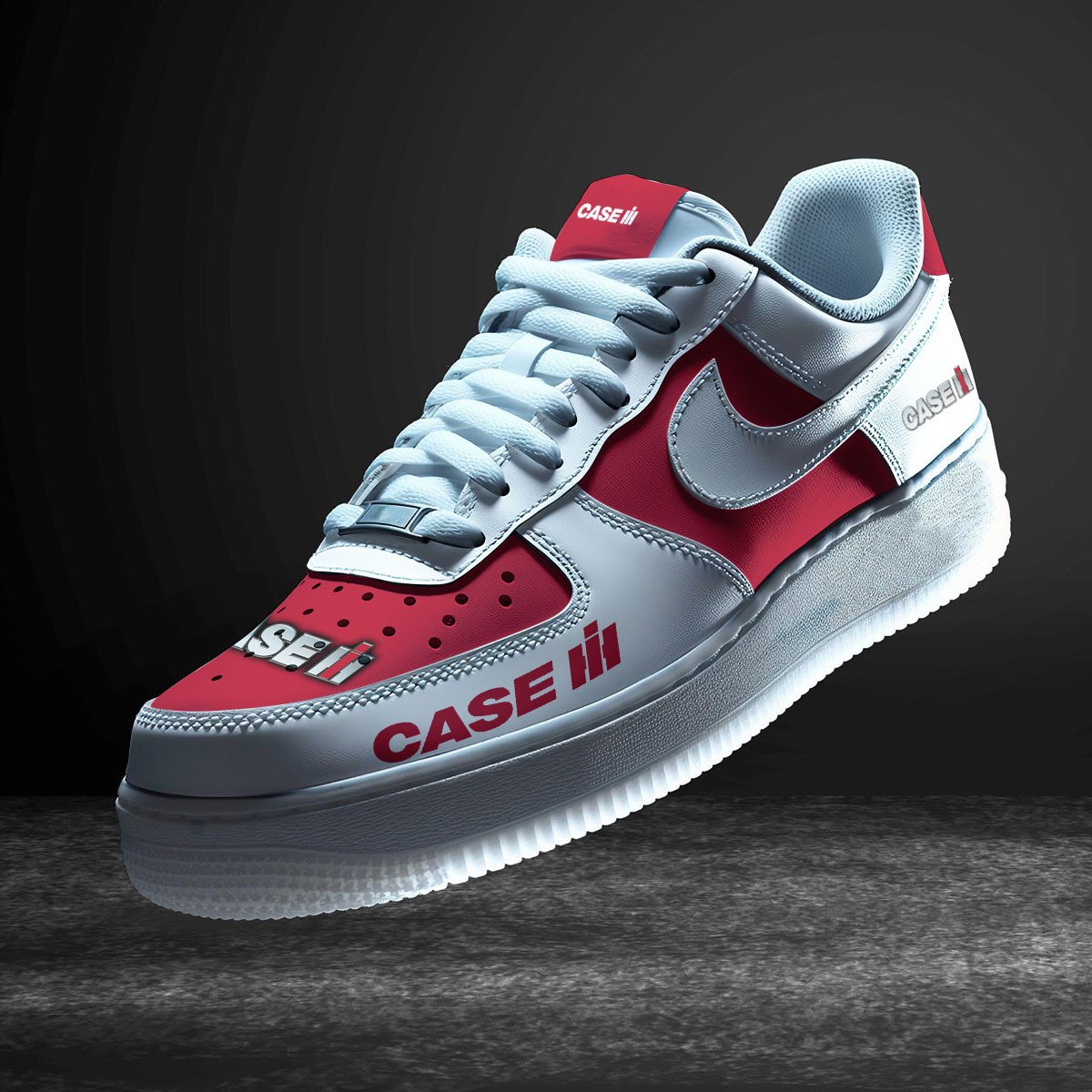 Ideafootwear Case IH Air Low-Top Sneakers Shoes For Men And Women 3