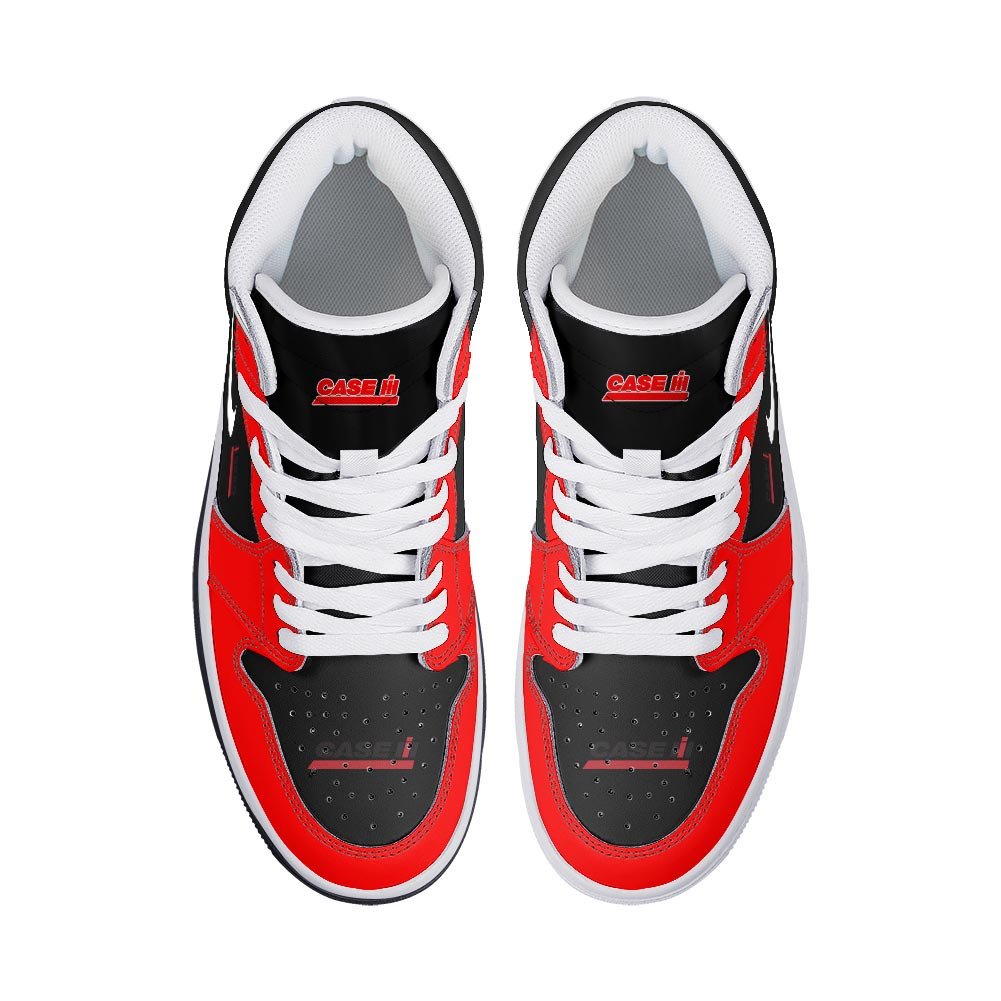 Ideafootwear Case IH AJ1 High Sneakers Shoes For Men And Women 1