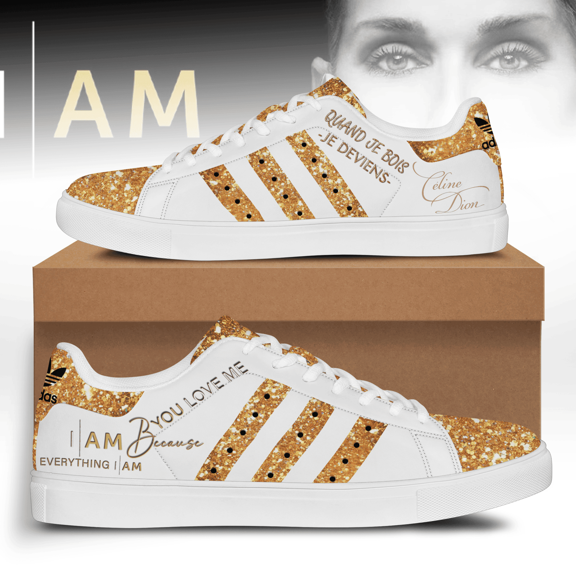 Ideafootwear Celine Dion Skate Stan Shoes Sneakes For Men And Women 1