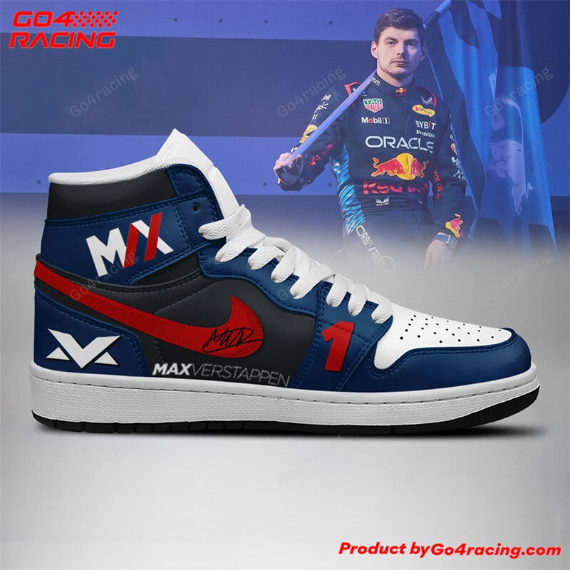 Ideafootwear Charles Leclerc - Ferrari AJ1 High Sneakers Shoes For Men And Women 1