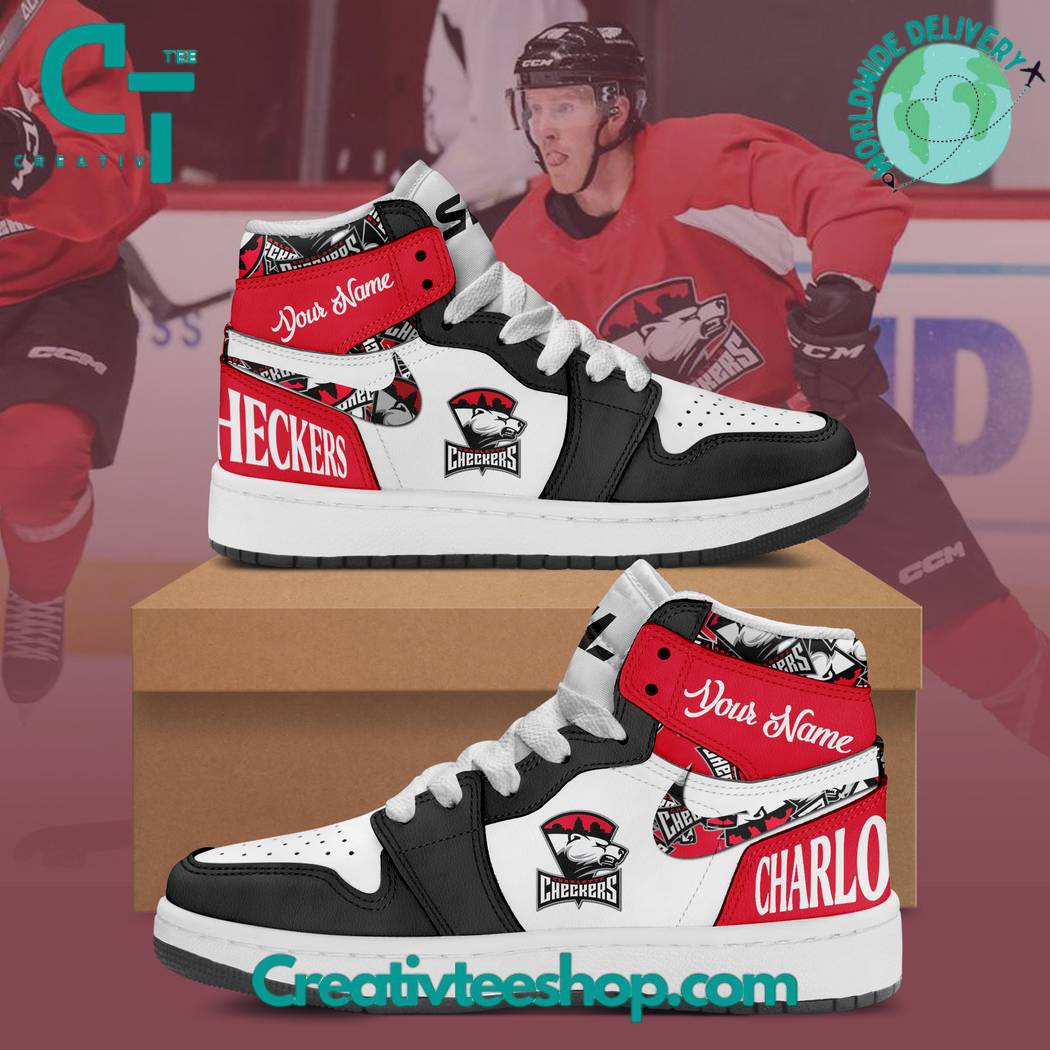 Ideafootwear Charlotte Checkers AJ1 High Sneakers Shoes For Men And Women 1