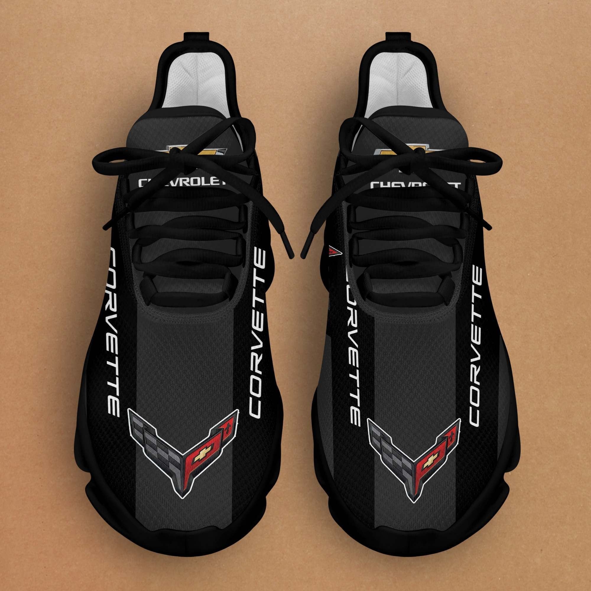 Ideafootwear Chevrolet Corvette Max Soul Shoes Sneakers For Men And Women 5