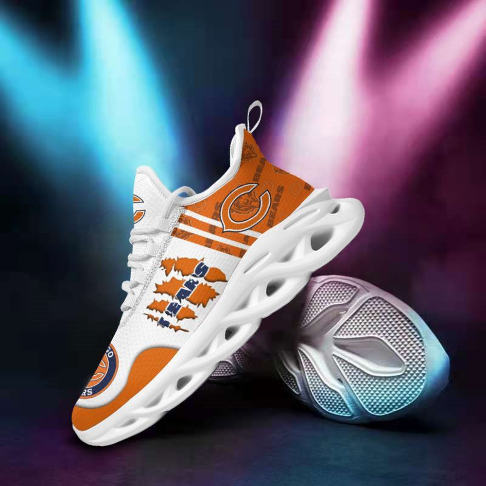 Ideafootwear Chicago Bears Max Soul Shoes Sneakers For Men And Women 10