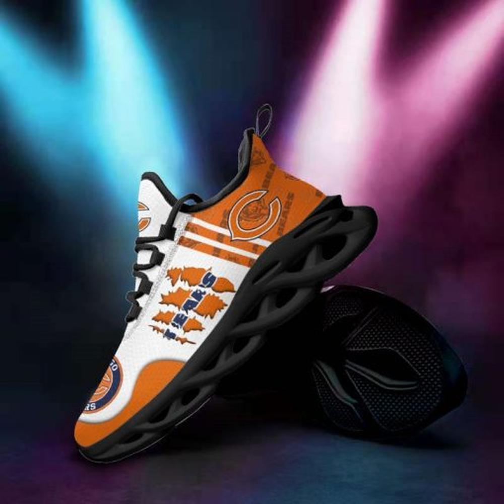 Ideafootwear Chicago Bears Max Soul Shoes Sneakers For Men And Women 10