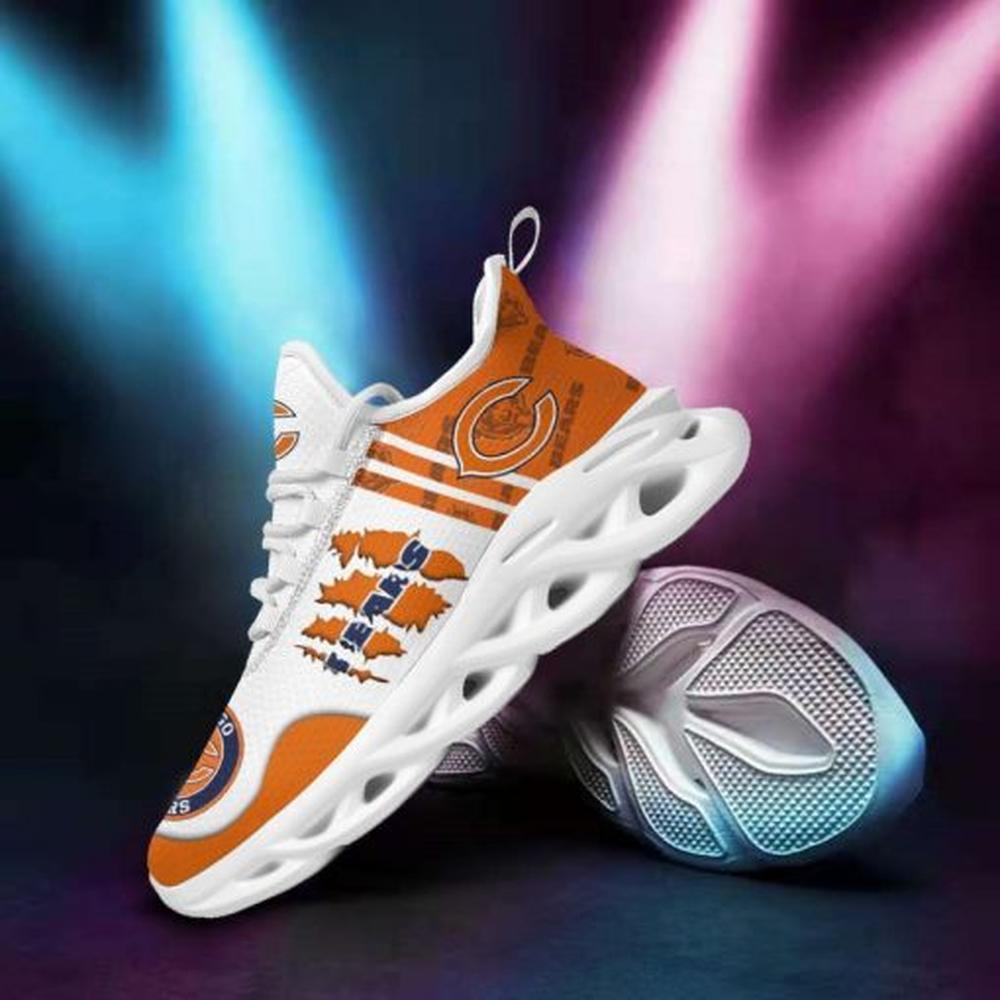 Ideafootwear Chicago Bears Max Soul Shoes Sneakers For Men And Women 10