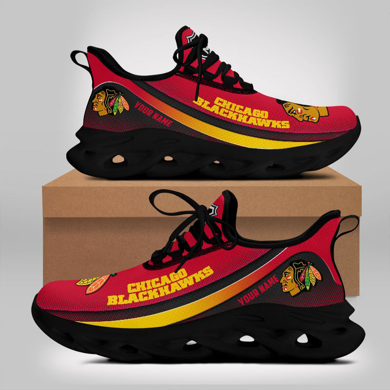 Ideafootwear Chicago Blackhawks Max Soul Shoes Sneakers For Men And Women 1