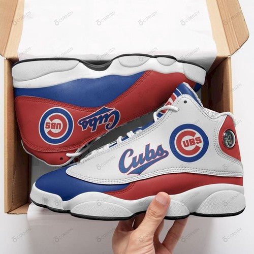 Ideafootwear Chicago Cubs AJ13 Sneakers Shoes For Men And Women 1