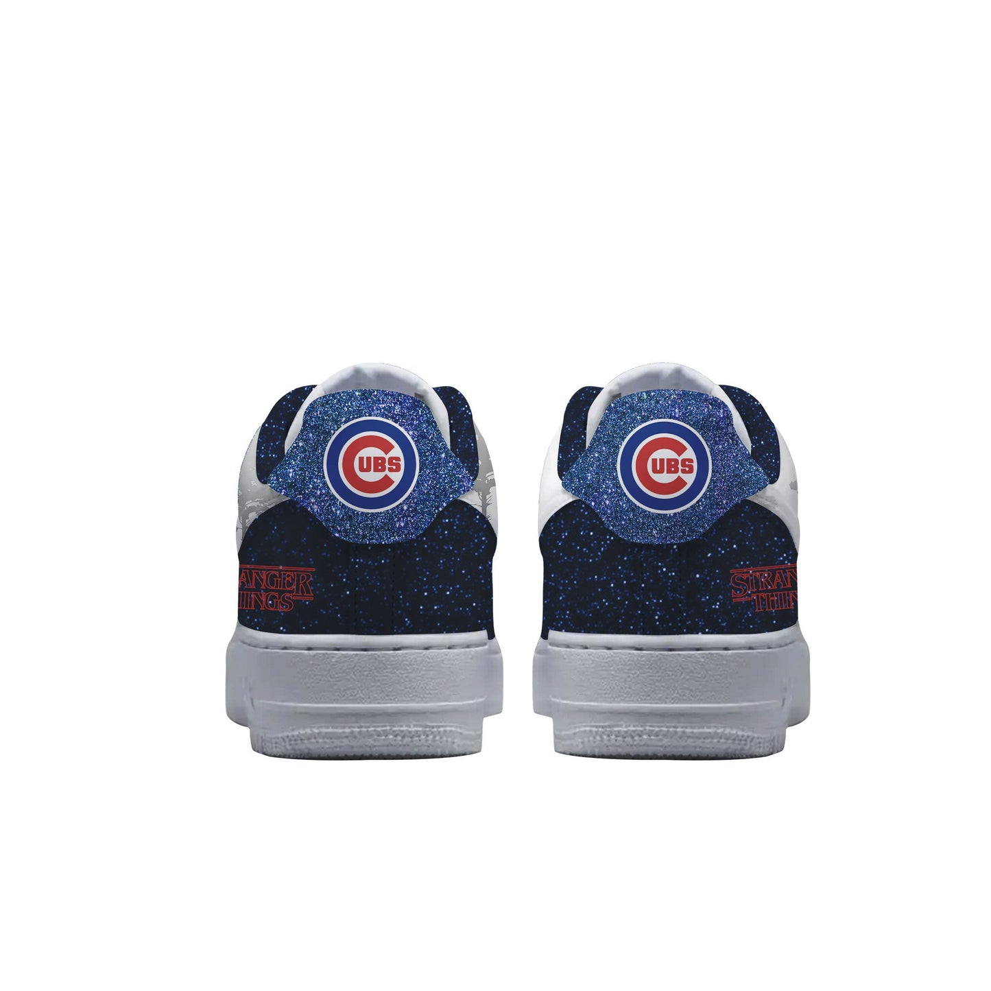 Ideafootwear Chicago Cubs x Stranger Things Air Low-Top Sneakers Shoes For Men And Women 1
