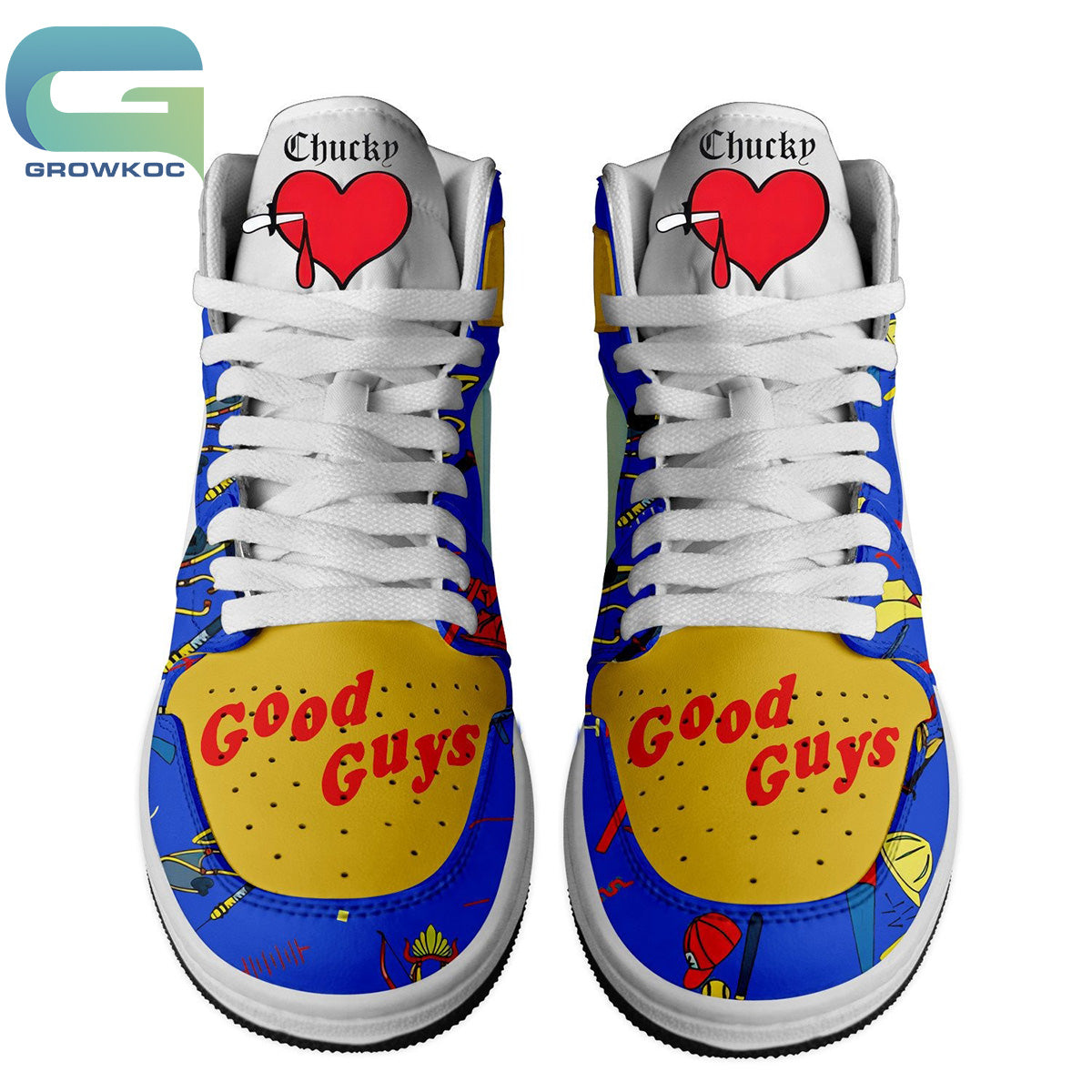 Ideafootwear Chucky AJ1 High Sneakers Shoes For Men And Women 2