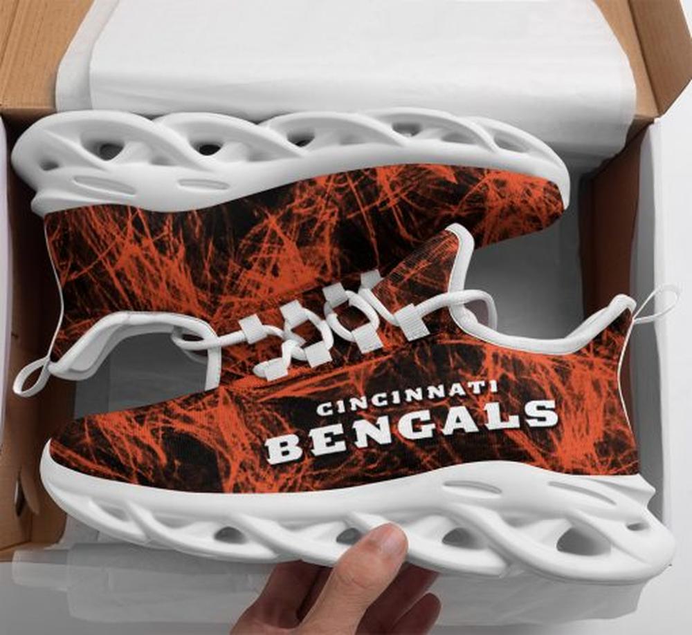 Ideafootwear Cincinnati Bengals Max Soul Shoes Sneakers For Men And Women 1