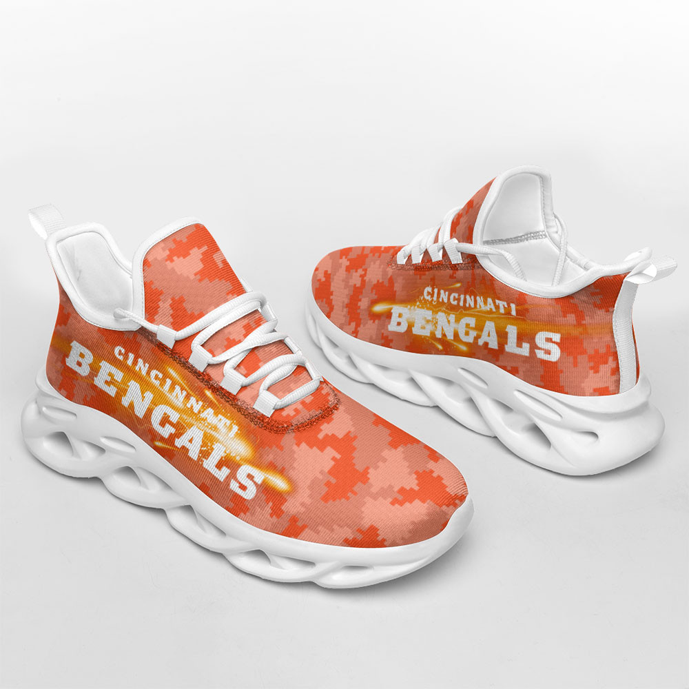 Ideafootwear Cincinnati Bengals Max Soul Shoes Sneakers For Men And Women 79