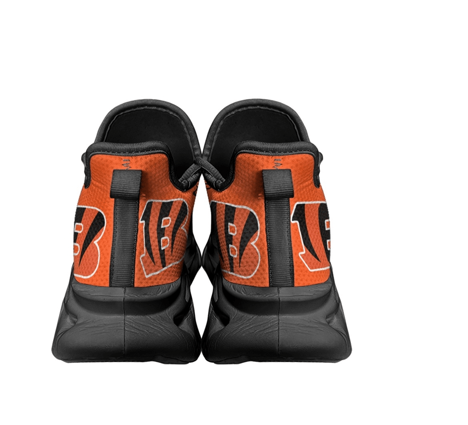Ideafootwear Cincinnati Bengals Max Soul Shoes Sneakers For Men And Women 39