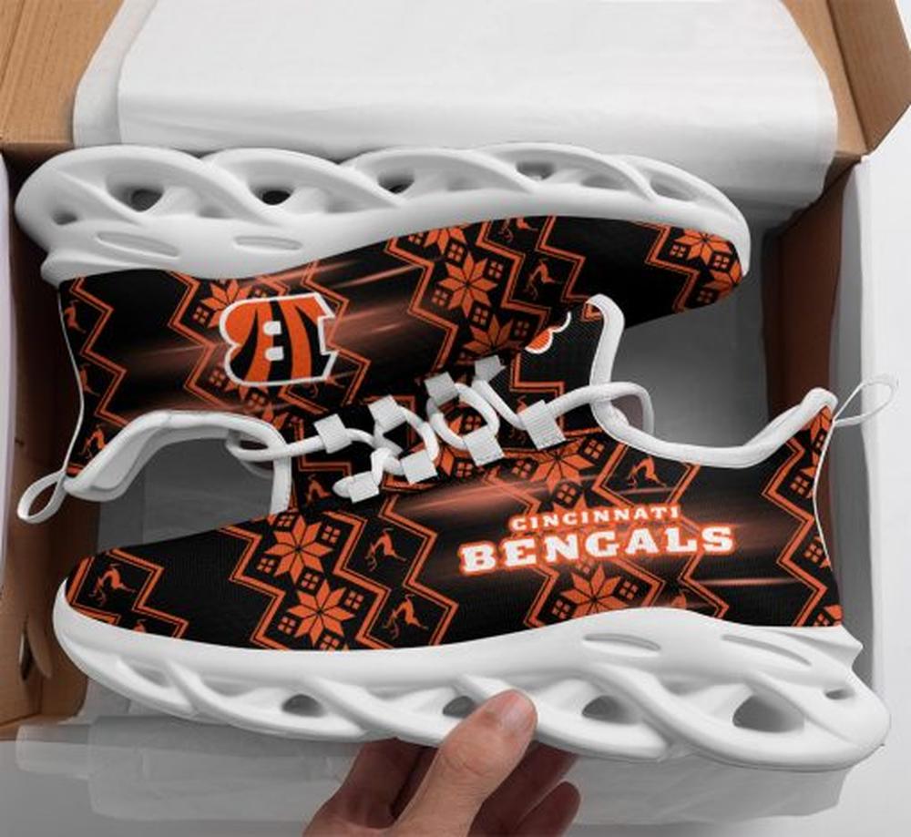 Ideafootwear Cincinnati Bengals Max Soul Shoes Sneakers For Men And Women 85
