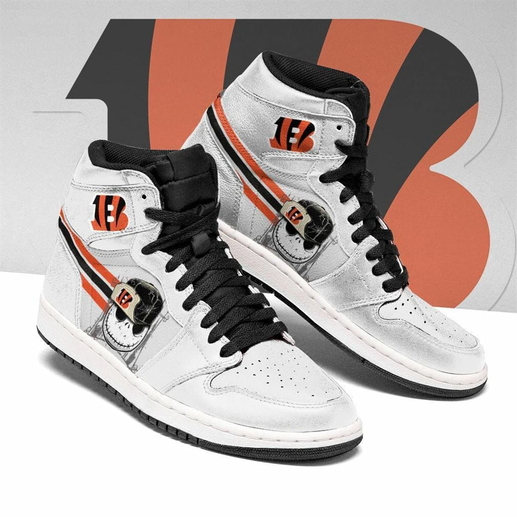 Ideafootwear Cincinnati Bengals NFL AJ1 High Sneakers Shoes For Men And Women 8