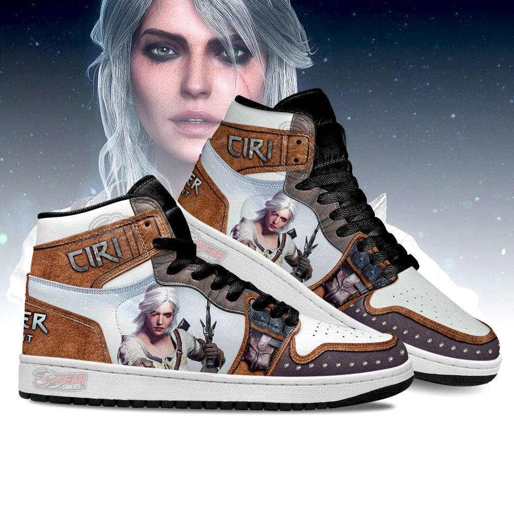 Ideafootwear Ciri The Witcher AJ1 High Sneakers Shoes For Men And Women 1