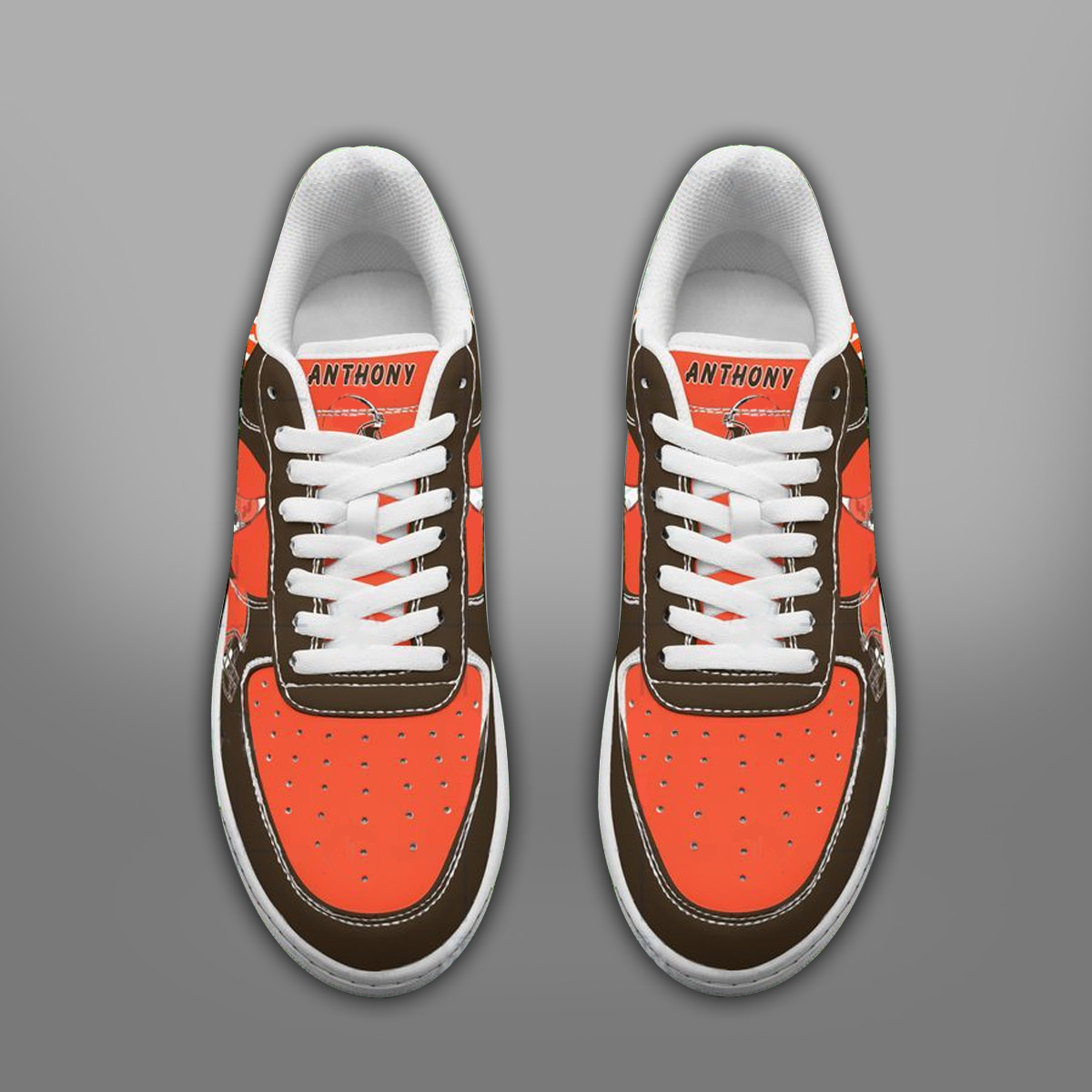 Ideafootwear Cleveland Browns Air Low-Top Sneakers Shoes For Men And Women 1