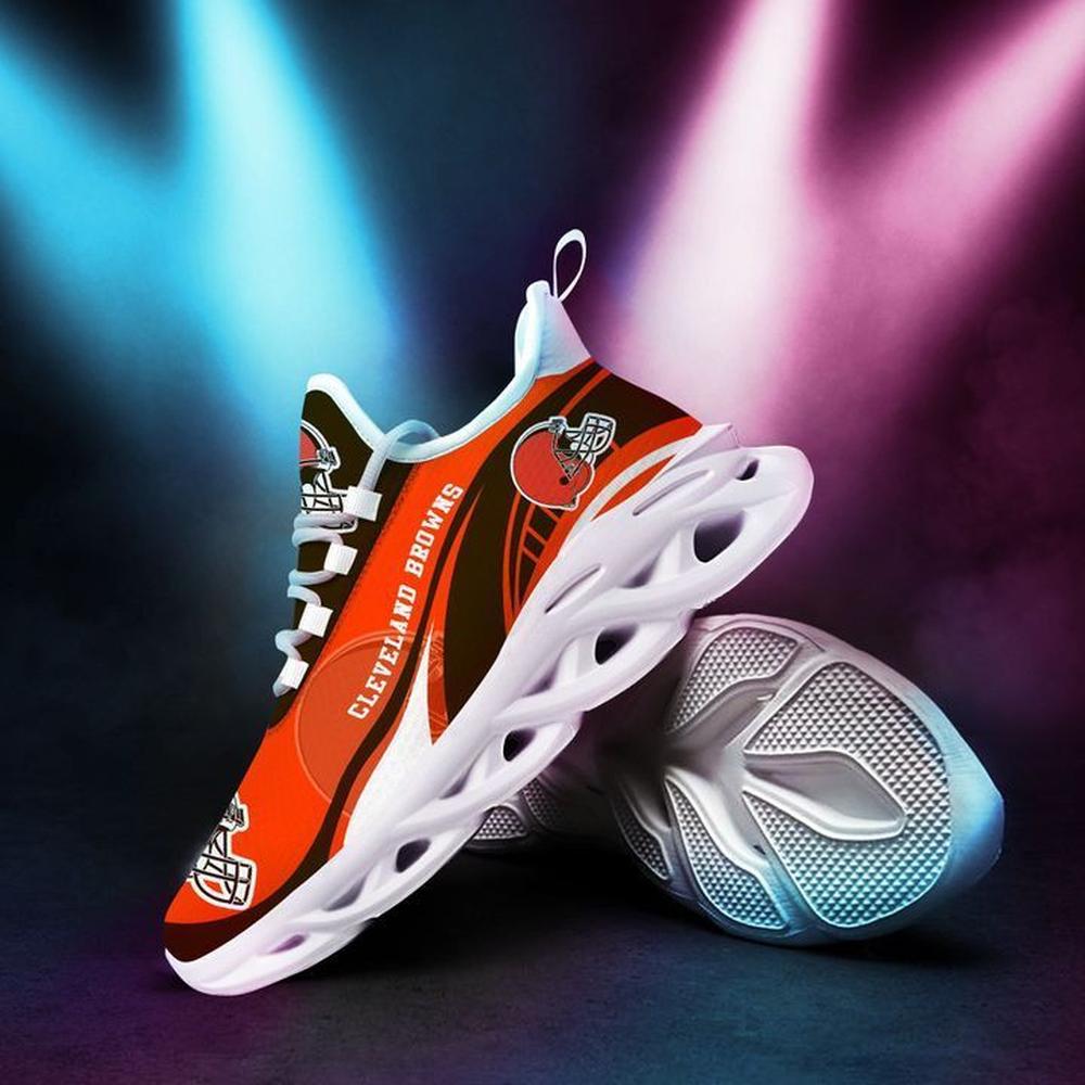 Ideafootwear Cleveland Browns Max Soul Shoes Sneakers For Men And Women 7