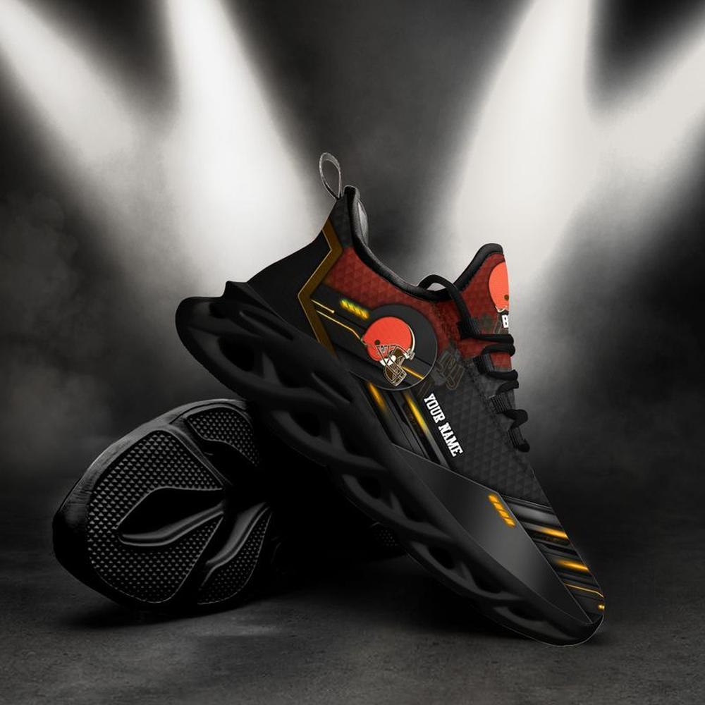 Ideafootwear Cleveland Browns Max Soul Shoes Sneakers For Men And Women 51