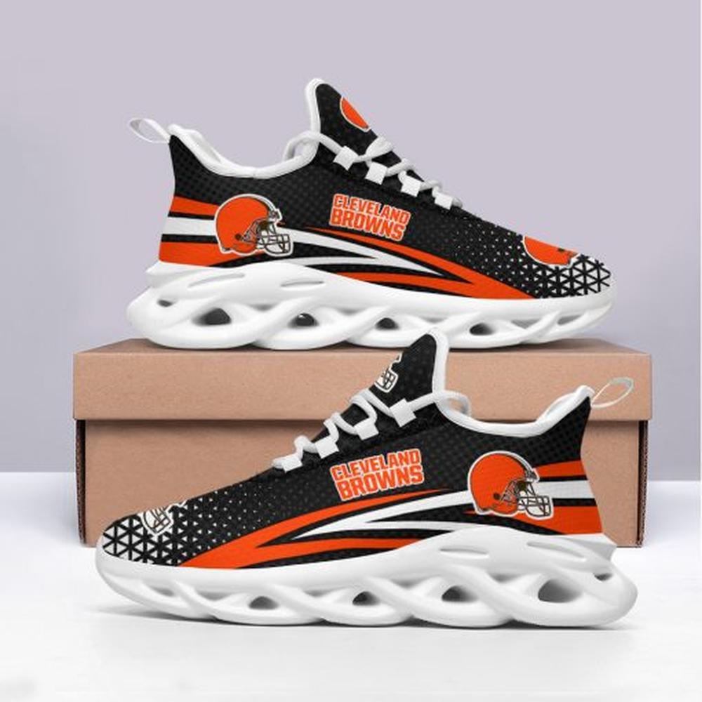 Ideafootwear Cleveland Browns Max Soul Shoes Sneakers For Men And Women 10