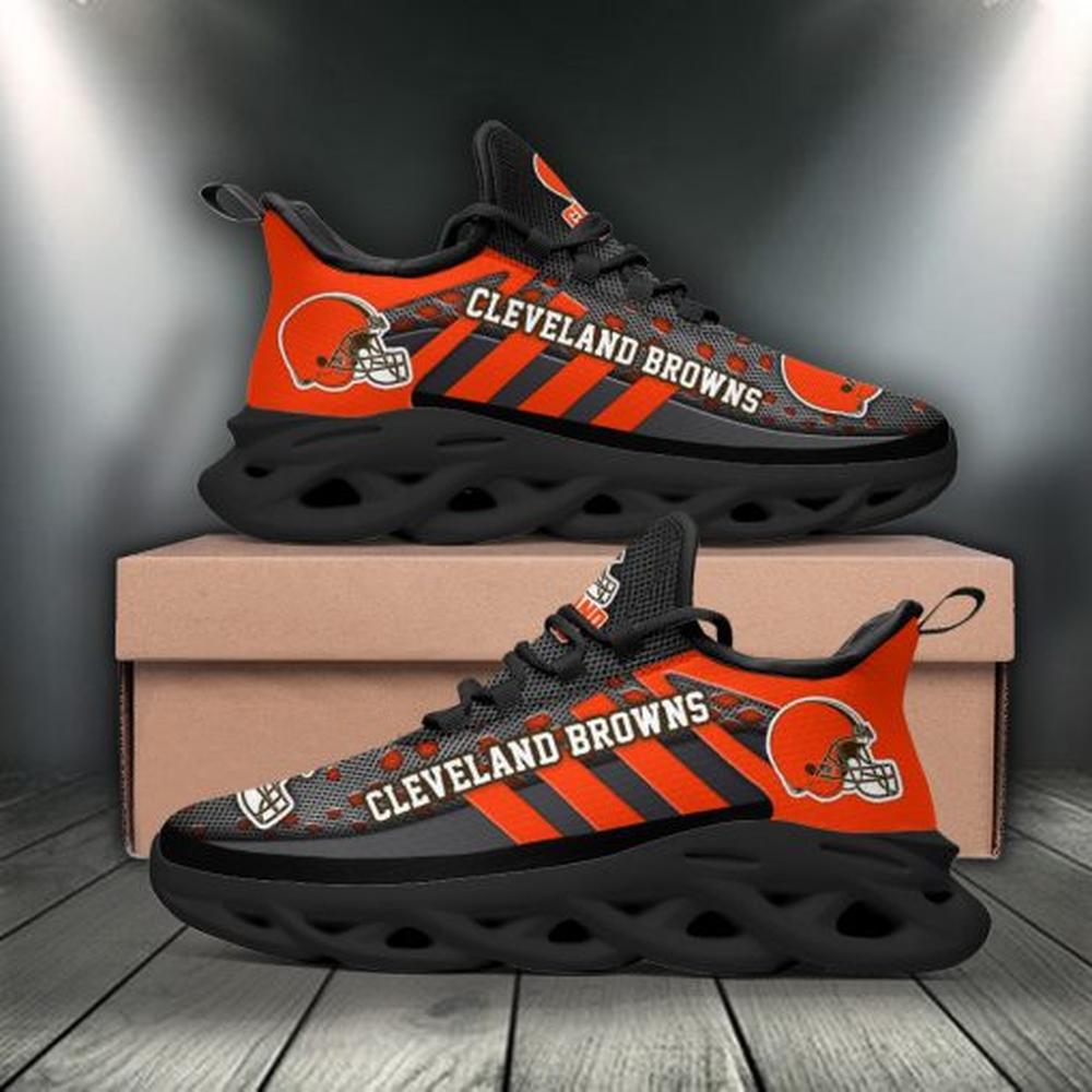 Ideafootwear Cleveland Browns Max Soul Shoes Sneakers For Men And Women 15