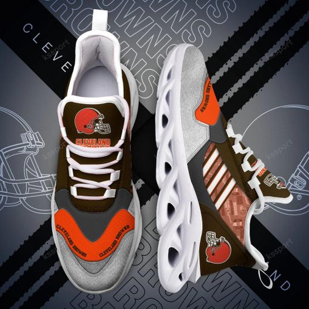Ideafootwear Cleveland Browns Max Soul Shoes Sneakers For Men And Women 25