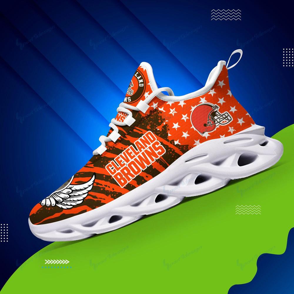 Ideafootwear Cleveland Browns Max Soul Shoes Sneakers For Men And Women 49