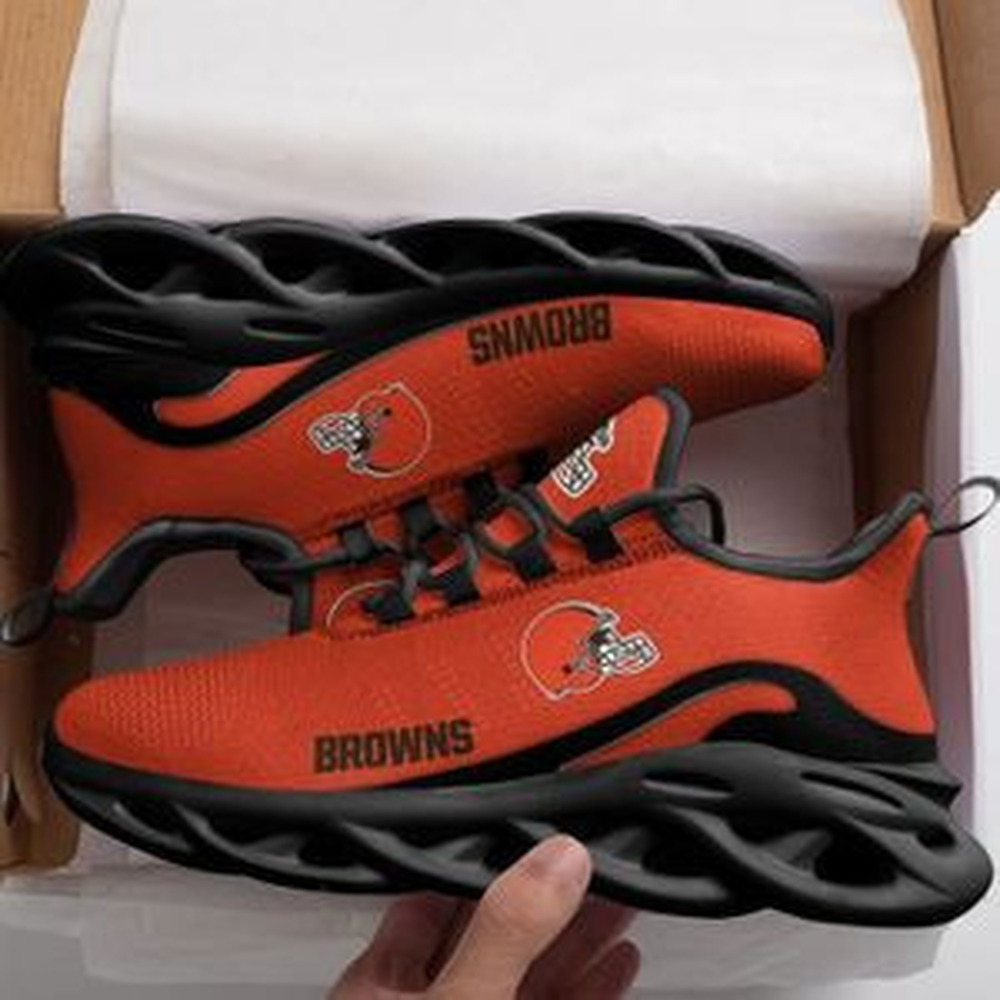 Ideafootwear Cleveland Browns Max Soul Shoes Sneakers For Men And Women 43