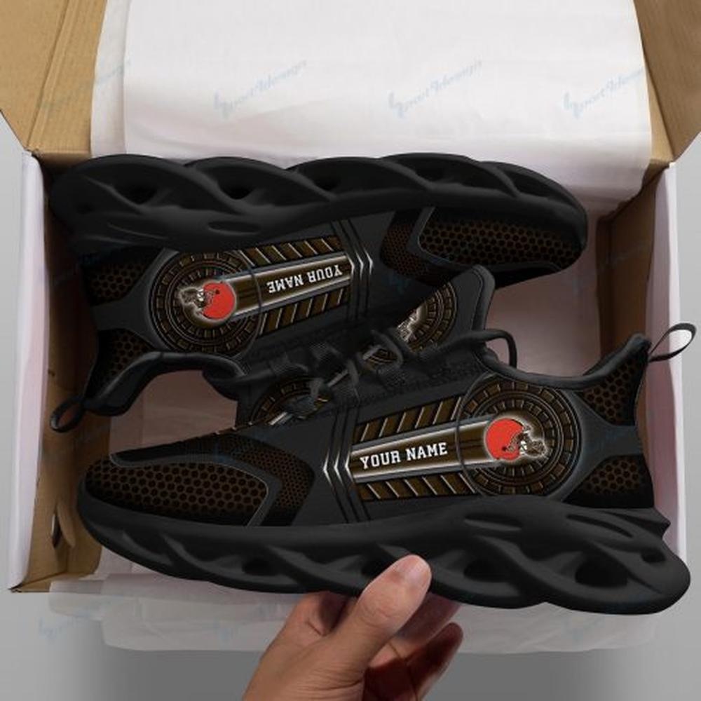 Ideafootwear Cleveland Browns Max Soul Shoes Sneakers For Men And Women 41