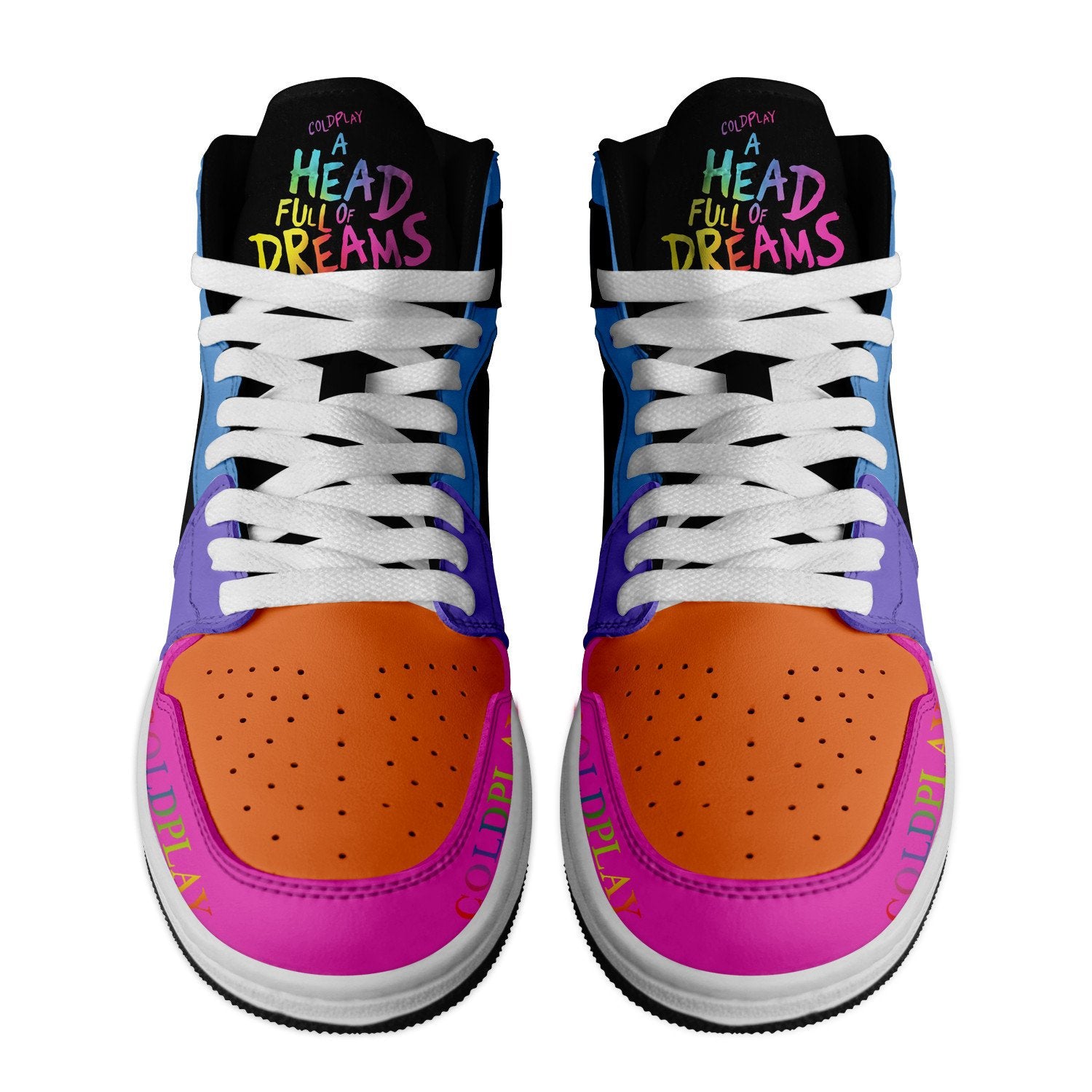 Ideafootwear Coldplay AJ1 High Sneakers Shoes For Men And Women 1