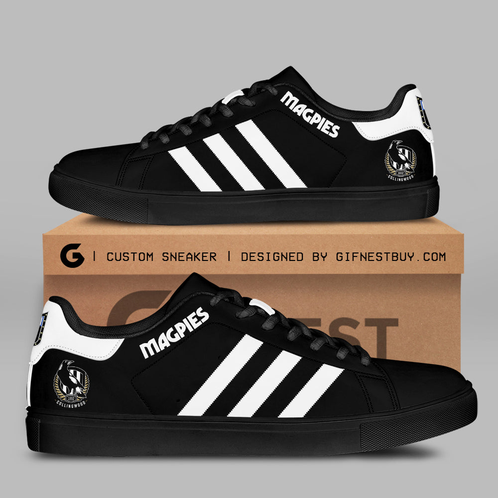 Ideafootwear Collingwood FC Skate Stan Shoes Sneakes For Men And Women 1