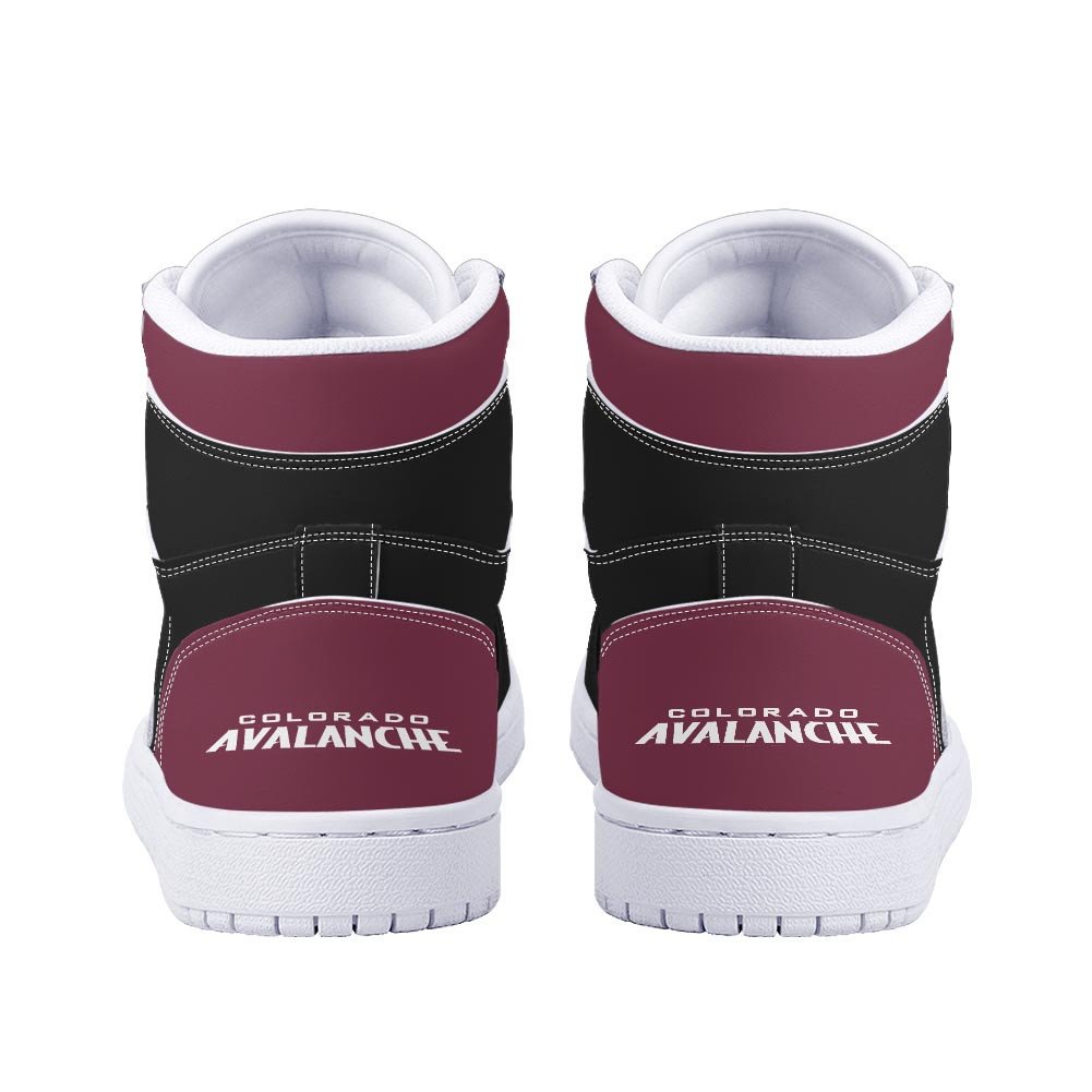 Ideafootwear Colorado Avalanche AJ1 High Sneakers Shoes For Men And Women 4