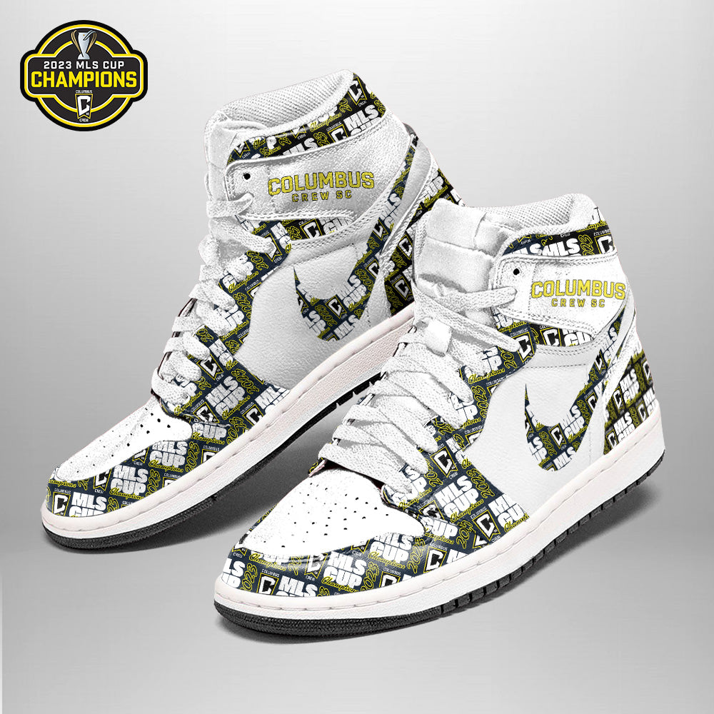 Ideafootwear Columbus Crew AJ1 High Sneakers Shoes For Men And Women 2