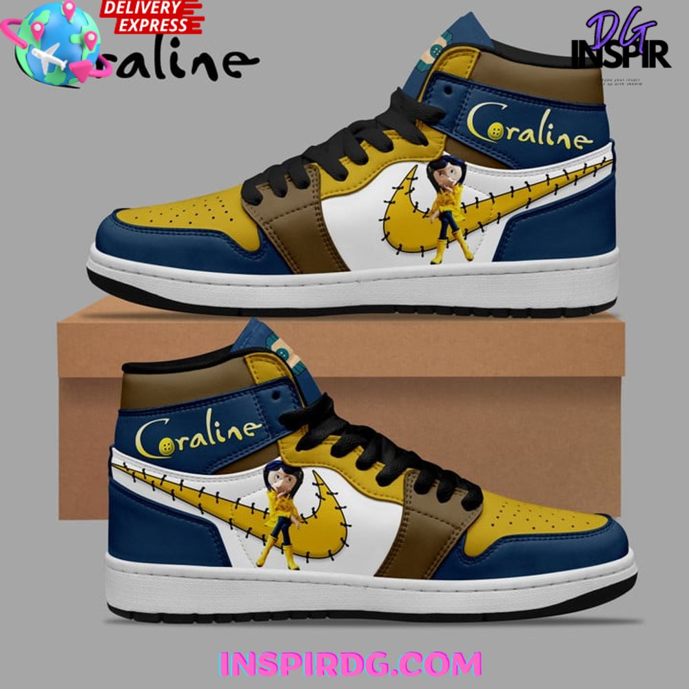 Ideafootwear Coraline AJ1 High Sneakers Shoes For Men And Women 6