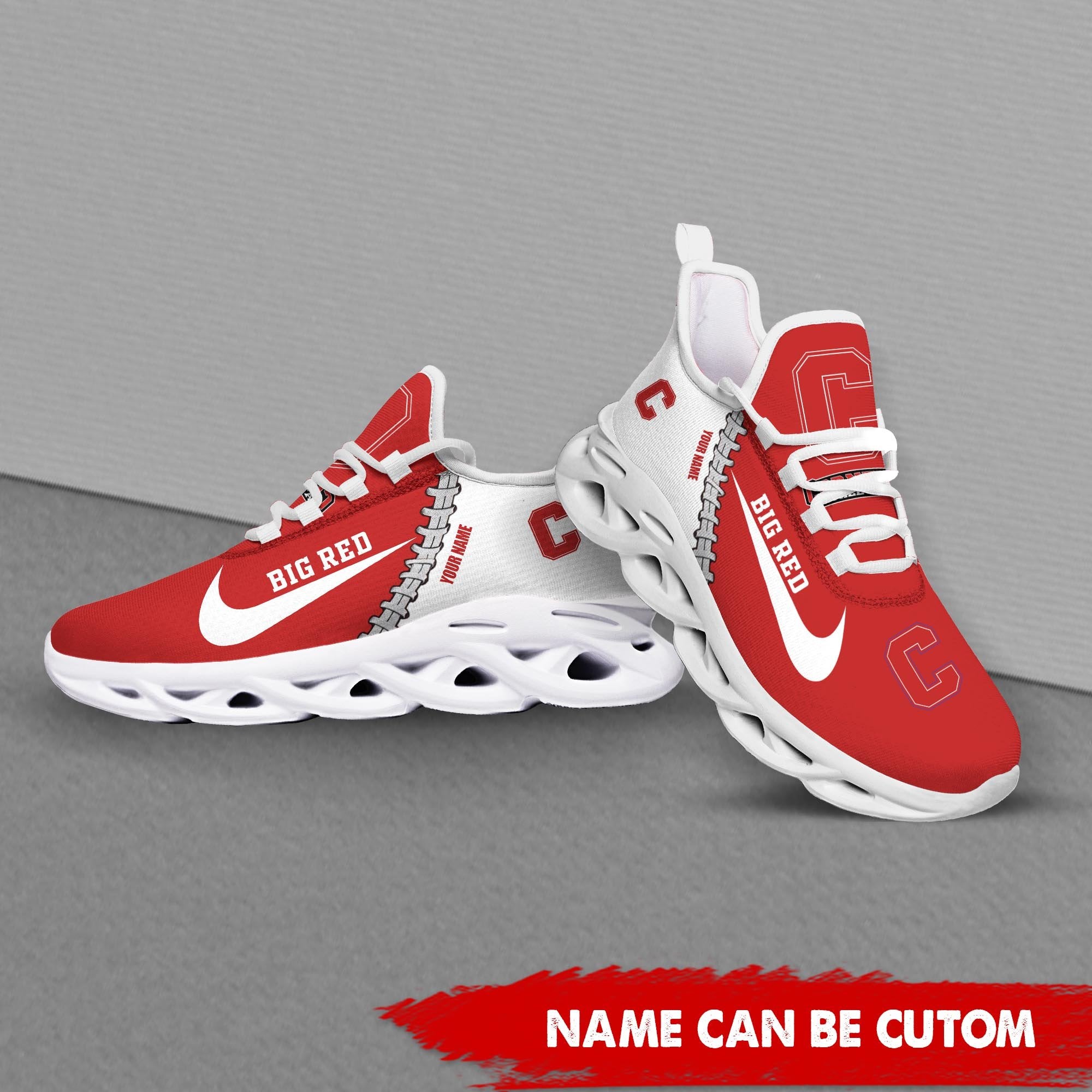 Ideafootwear Cornell Big Red Max Soul Shoes Sneakers For Men And Women 1